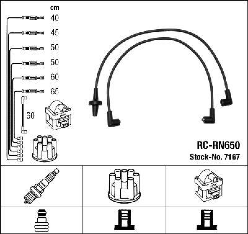 NGK Ignition Cable Kit