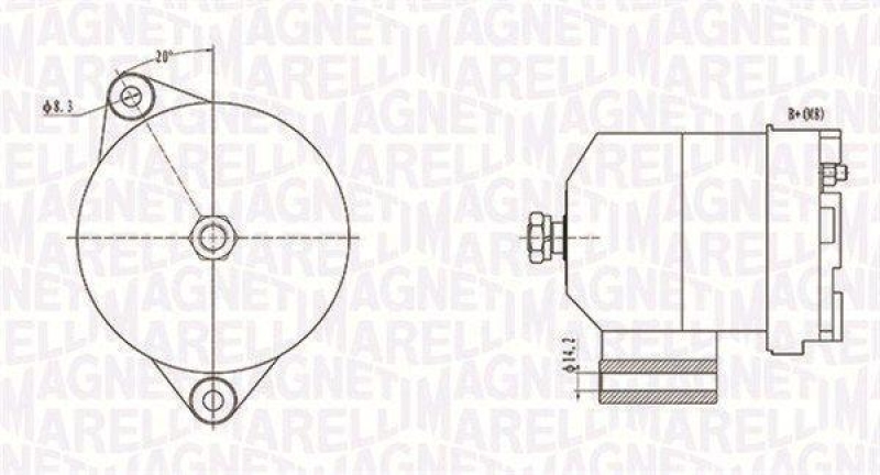 MAGNETI MARELLI Generator 63731586010