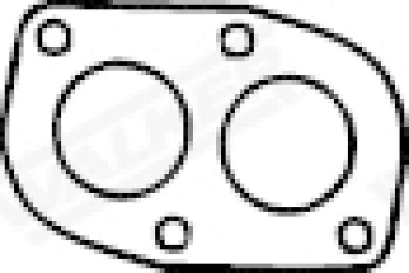 WALKER Gasket, exhaust pipe