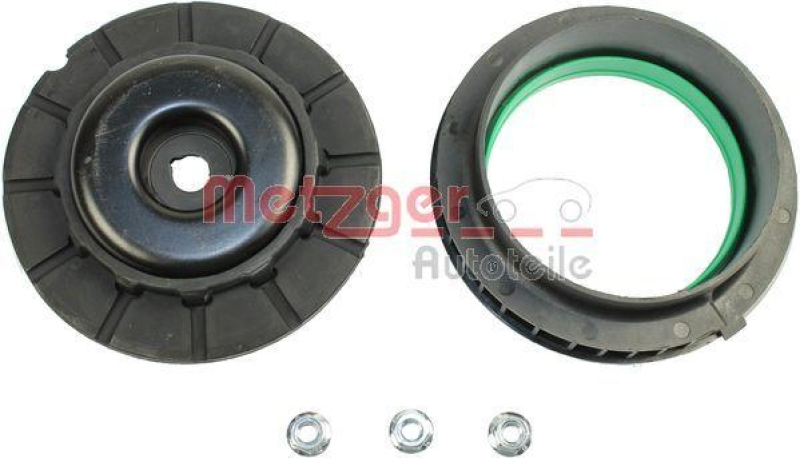METZGER Repair Kit, suspension strut support mount GREENPARTS