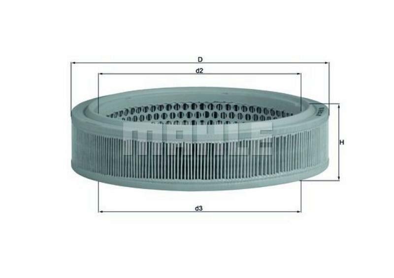 MAHLE ORIGINAL Air Filter