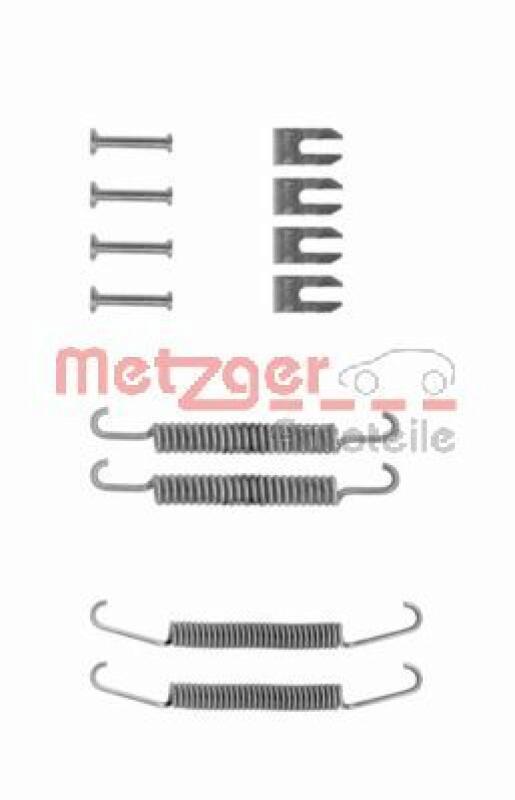 METZGER Zubehörsatz Bremsbacken Trommelbremse Montagesatz