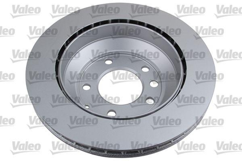 2x VALEO Brake Disc COATED