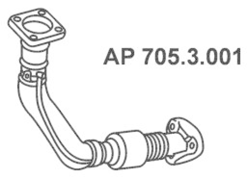 EBERSPÄCHER Exhaust Pipe