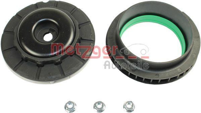 METZGER Repair Kit, suspension strut support mount GREENPARTS