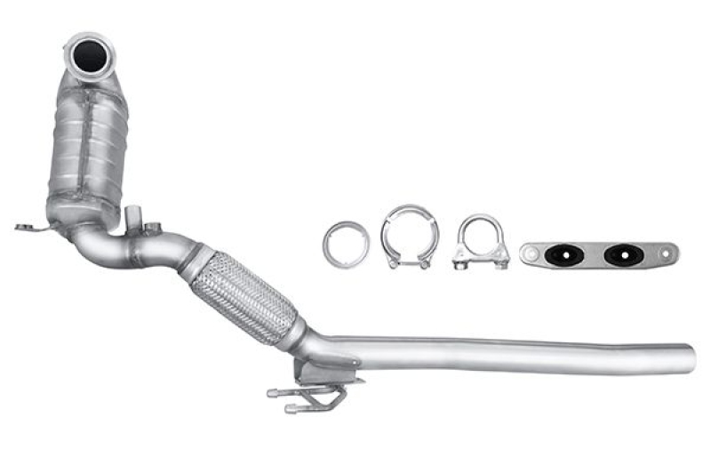 HELLA Soot/Particulate Filter, exhaust system Easy2Fit – PARTNERED with Faurecia