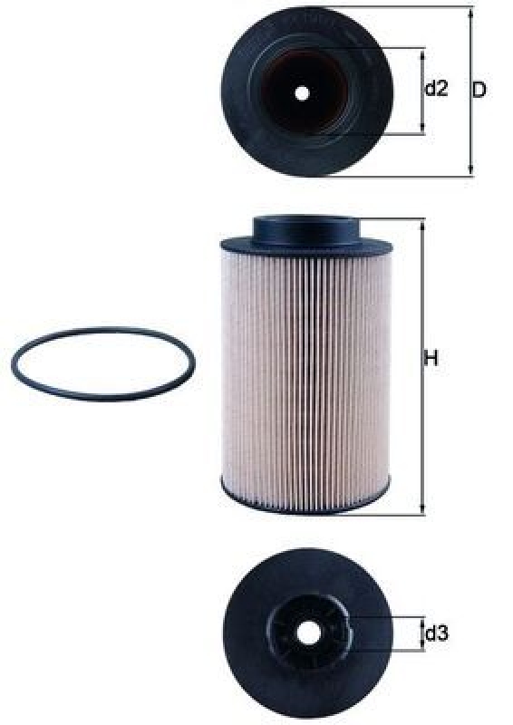 KNECHT Fuel Filter