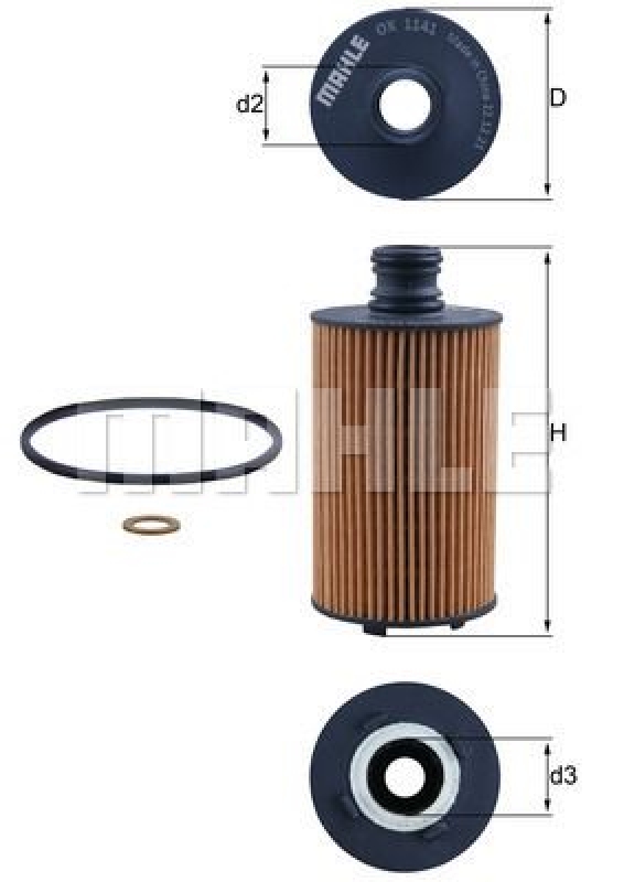 KNECHT Oil Filter
