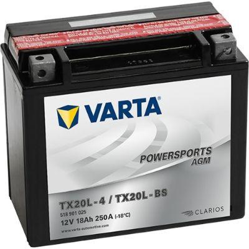 VARTA Starterbatterie POWERSPORTS AGM