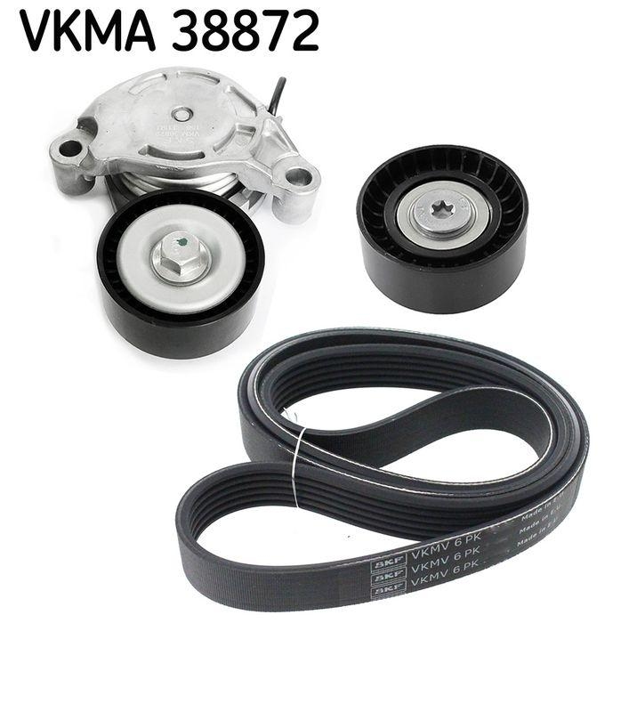 SKF Keilrippenriemensatz VKMA 38872