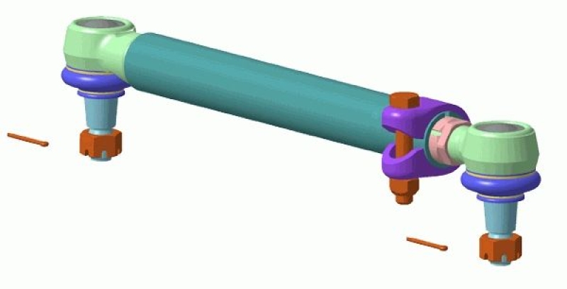 LEMFÖRDER Centre Rod Assembly