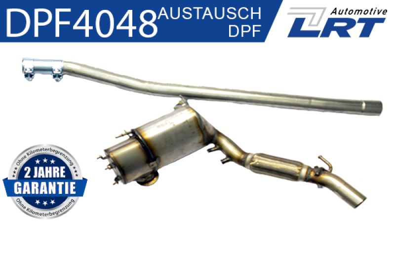 LRT Ruß-/Partikelfilter, Abgasanlage