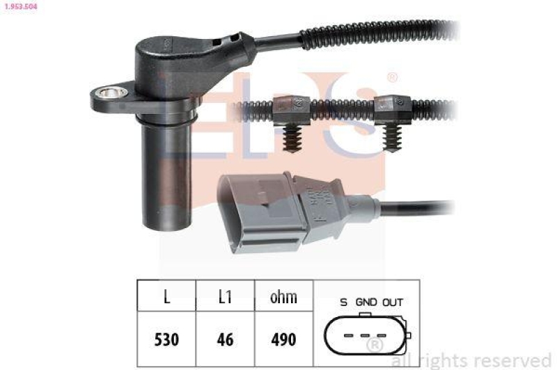 EPS Impulsgeber, Kurbelwelle Made in Italy - OE Equivalent