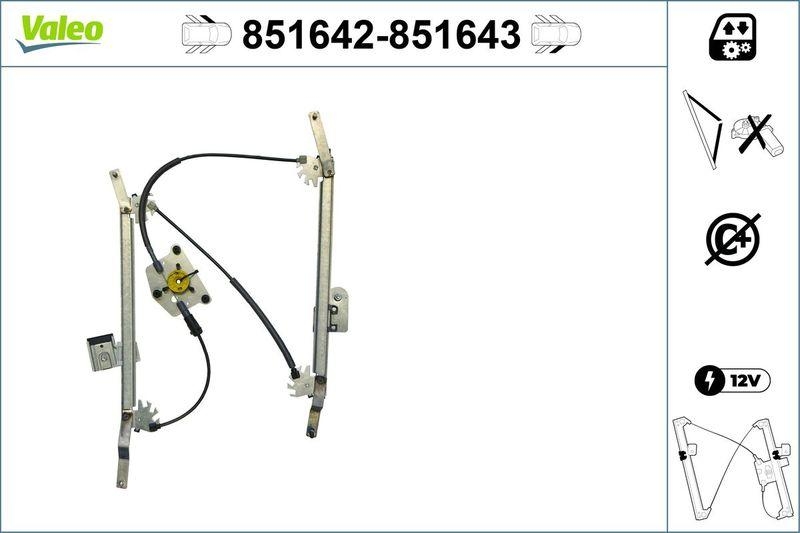 VALEO Fensterheber 851642