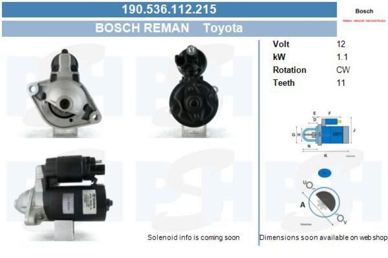 BV PSH Starter 190536112215