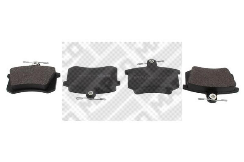 MAPCO Brake Pad Set, disc brake