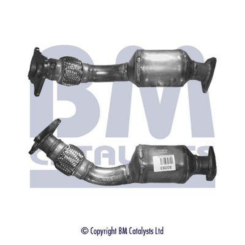 BM CATALYSTS Catalytic Converter Approved