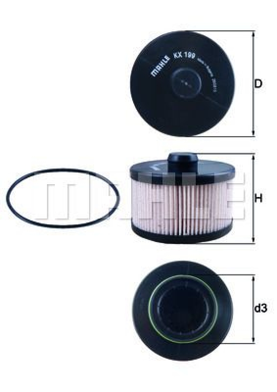 KNECHT Fuel Filter