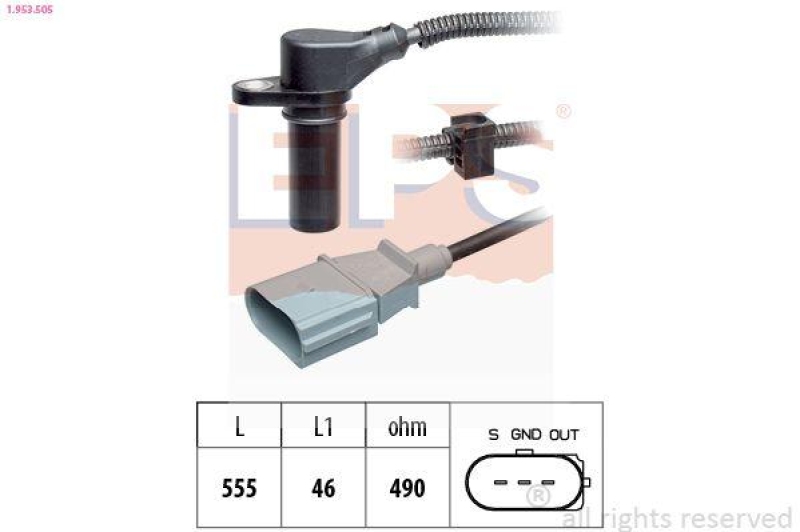 EPS Impulsgeber, Kurbelwelle Made in Italy - OE Equivalent