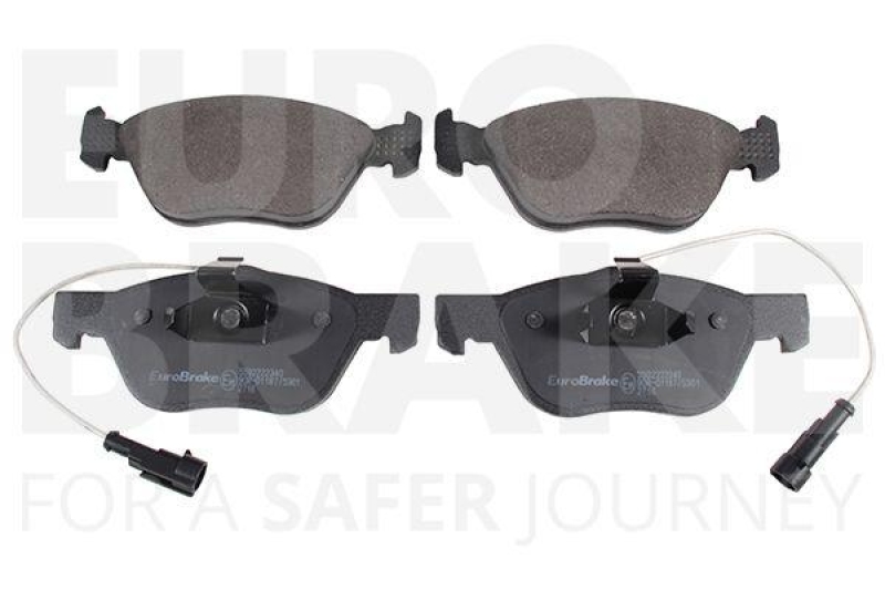 EUROBRAKE Bremsbelagsatz, Scheibenbremse 5502222340