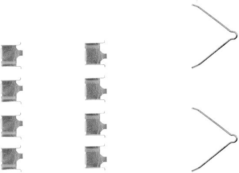 TEXTAR Accessory Kit, disc brake pad