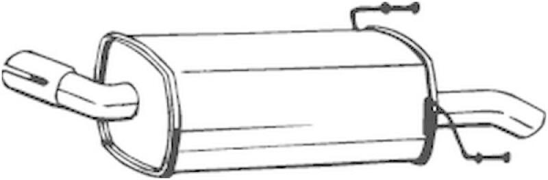 BOSAL Endschalld&auml;mpfer