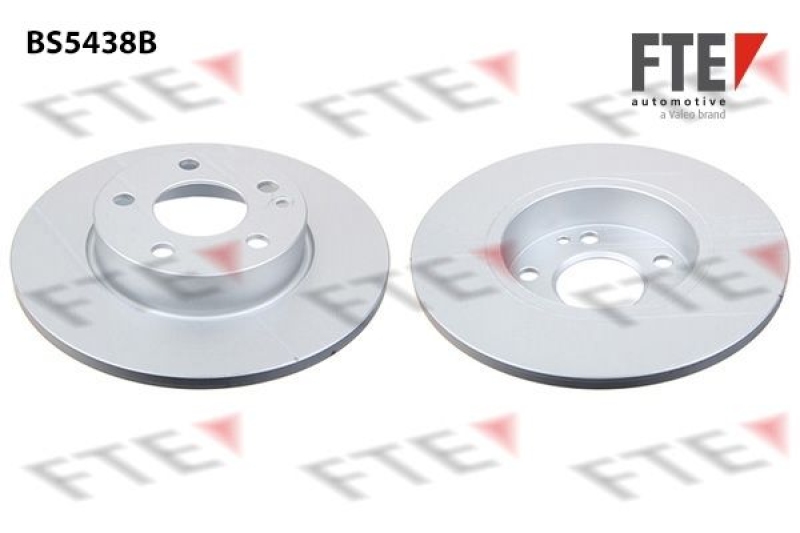 2x FTE Bremsscheibe COATED RANGE