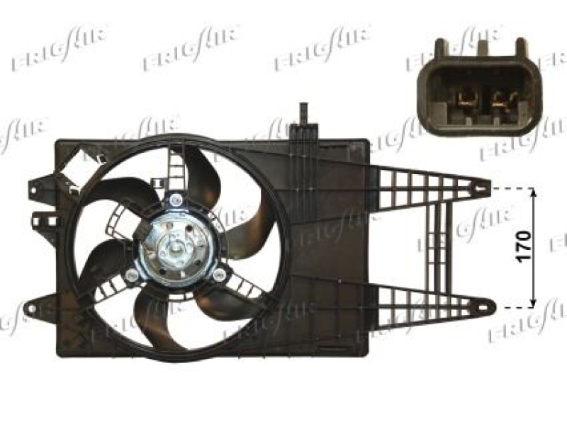 FRIGAIR L&uuml;fter, Motork&uuml;hlung 5041213