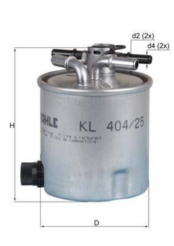 MAHLE Kraftstofffilter