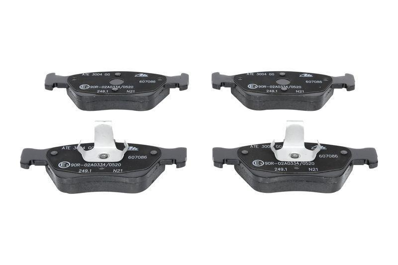 ATE Powerdisc Bremsscheiben 288mm + Bremsbeläge Vorne passend für Mercedes SLK