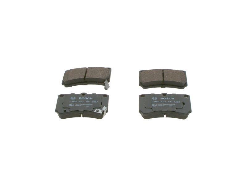BOSCH Bremsbelagsatz, Scheibenbremse 0 986 461 141