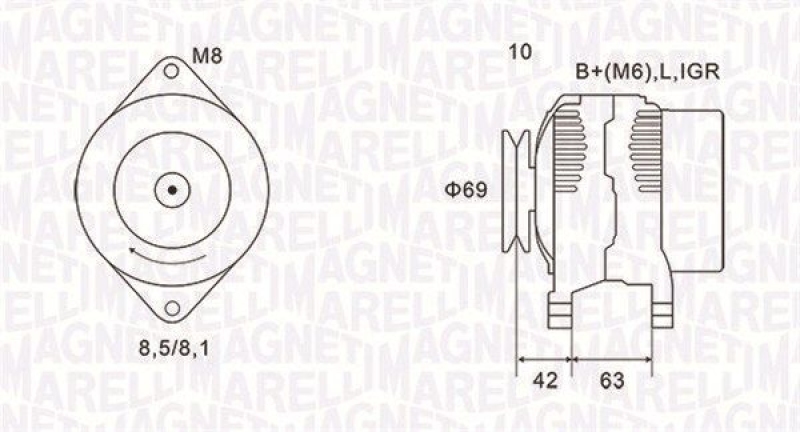 MAGNETI MARELLI Generator