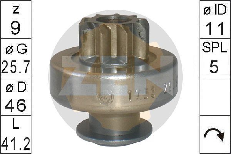 ERA Freewheel Gear, starter