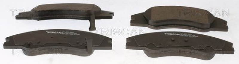 TRISCAN Bremsbelagsatz, Scheibenbremse 8110 18022