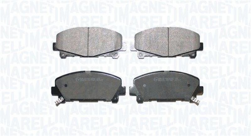 MAGNETI MARELLI Bremsbelagsatz, Scheibenbremse 363916061194