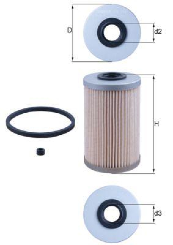 KNECHT Kraftstofffilter