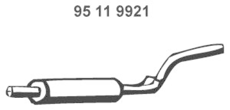 EBERSPÄCHER Mittelschalldämpfer
