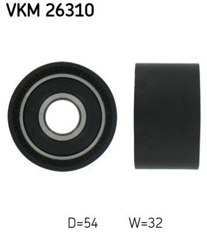 SKF Deflection/Guide Pulley, timing belt