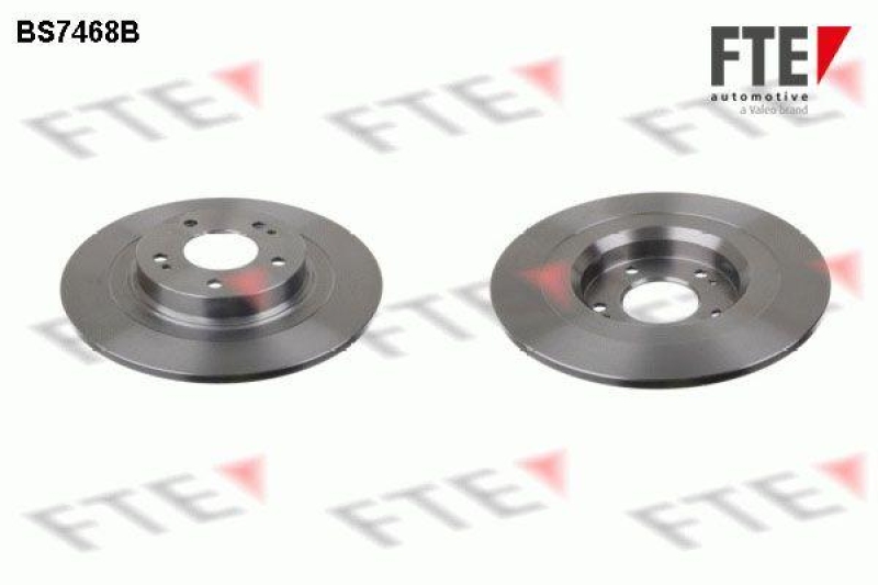2x FTE Brake Disc COATED RANGE