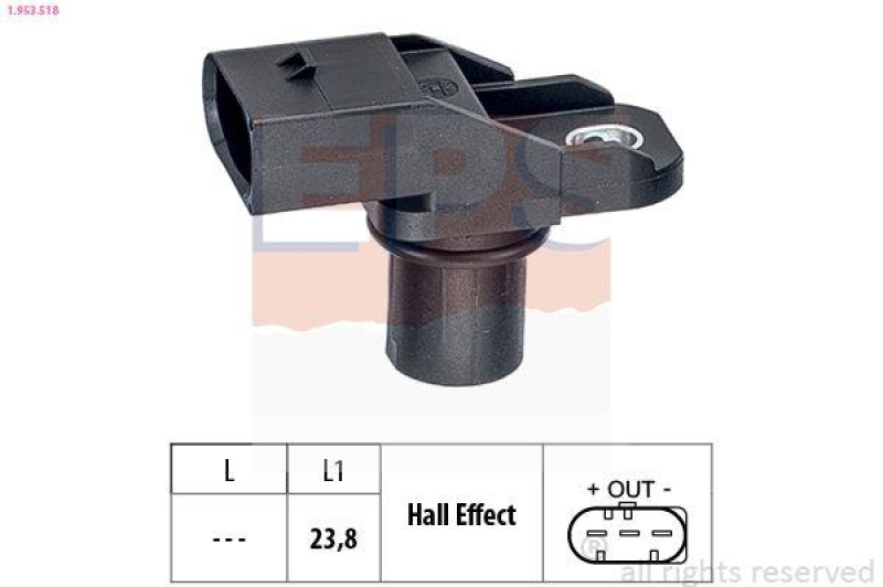 EPS Sensor, Nockenwellenposition Made in Italy - OE Equivalent