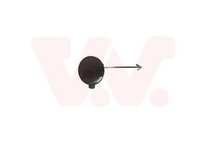 VAN WEZEL Flap, tow hook