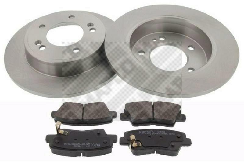 MAPCO Brake Set, disc brakes