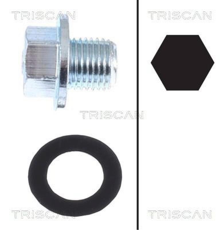 TRISCAN Sealing Plug, oil sump