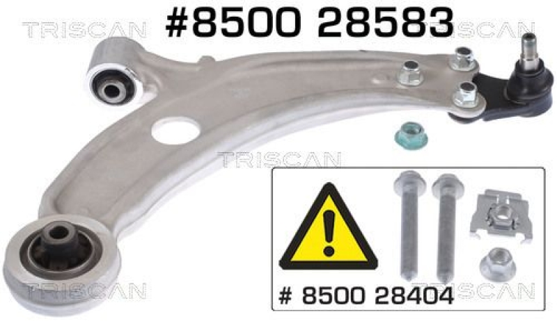 TRISCAN Track Control Arm