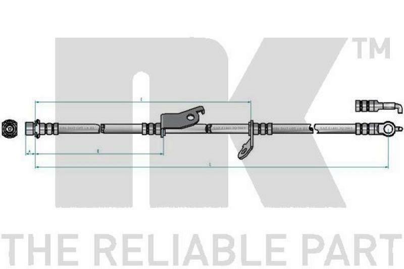 NK Bremsschlauch 8545178