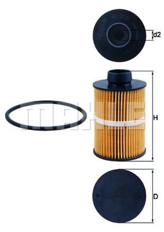 KNECHT Fuel Filter