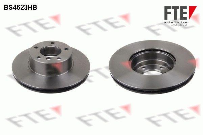 2x FTE Bremsscheibe COATED RANGE FTE