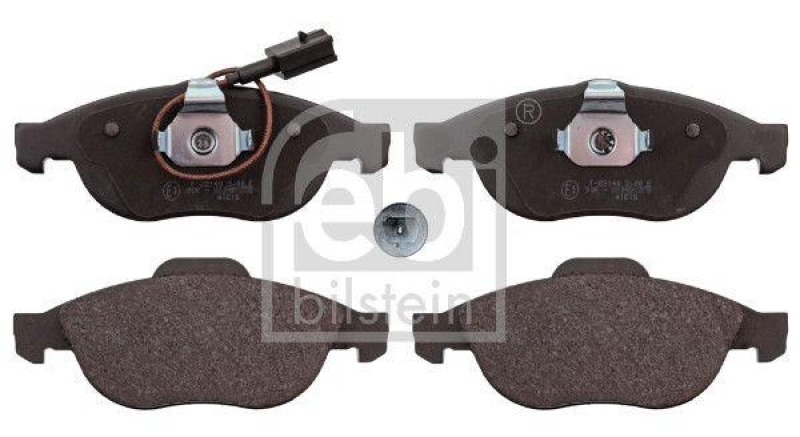 FEBI BILSTEIN Bremsbelagsatz, Scheibenbremse 116014