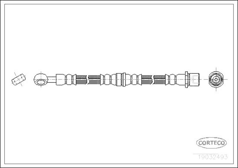 CORTECO Brake Hose