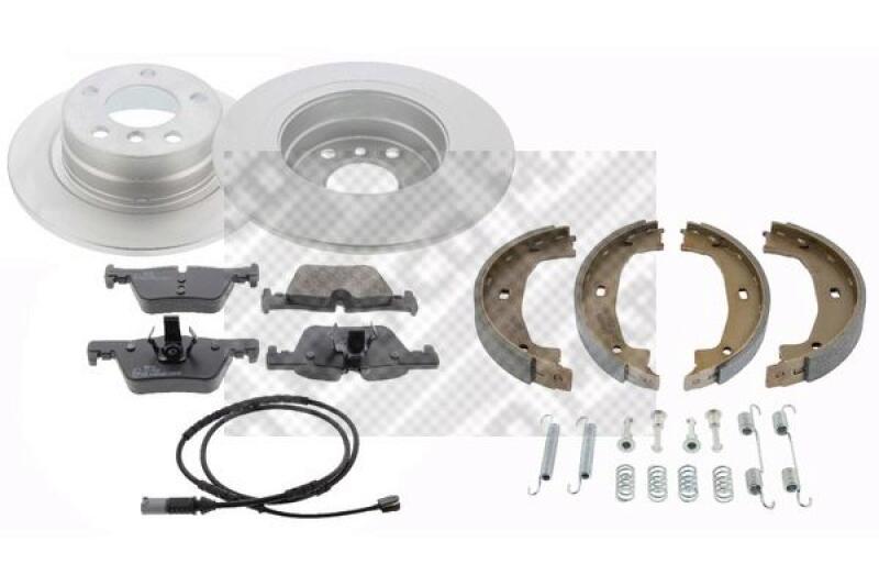 MAPCO Brake Set, disc brakes